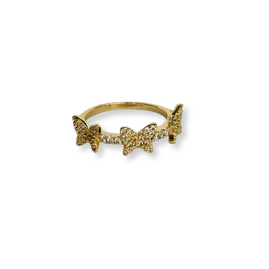 ANILLO TRES MARIPOSAS