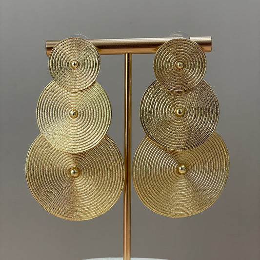 ARETES ESTEBANI TRES CIRCULOS