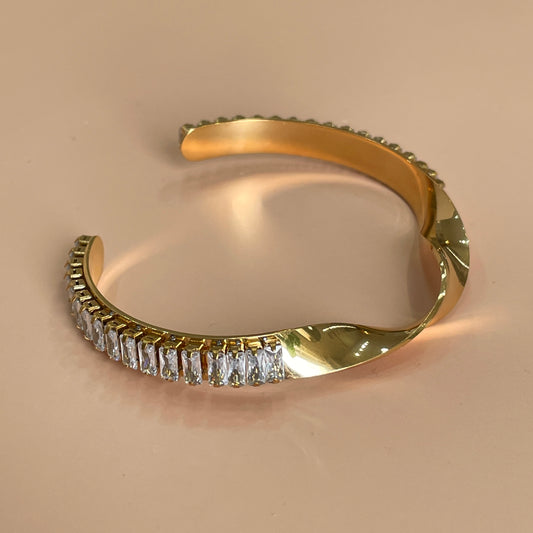 BRAZALETE CRISTAL BAGUETTE