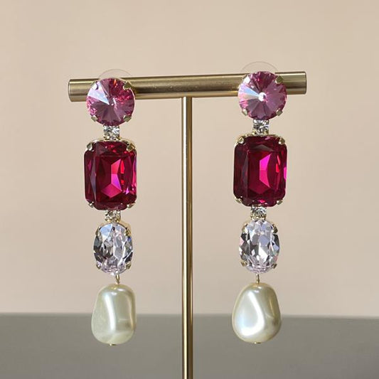ARETES RAFAELA -ROSA