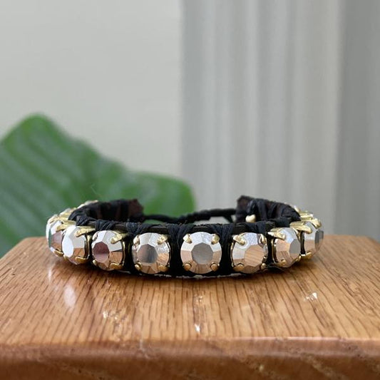 PULSERA FAVORITA METALICO PLATEADO - HN