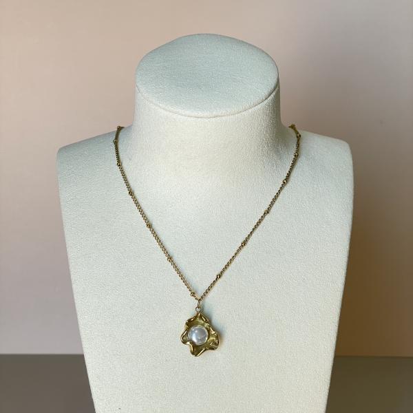 COLLAR DIJE CON PERLA