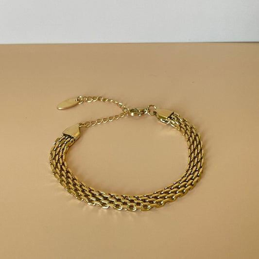 PULSERA ELIPSE CADENA