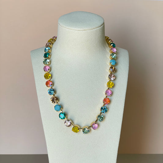 COLLAR SHINE COLORFUL GOLD