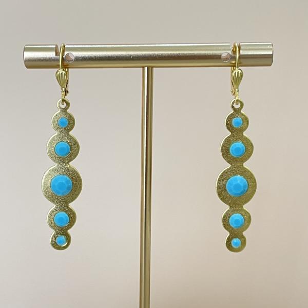 ARETES BUBBLE TURQUESA
