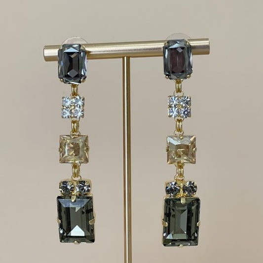 ARETES ROSIE -GRIS