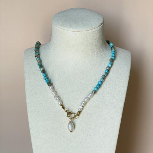 COLLAR DAMUL -TURQUESA