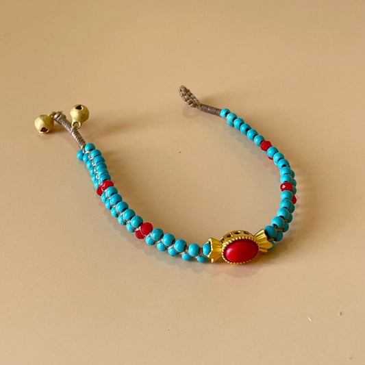 PULSERA CANDY TURQUESA