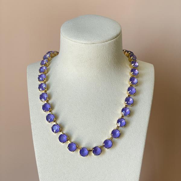 COLLAR SHINE LILA TORNASOL