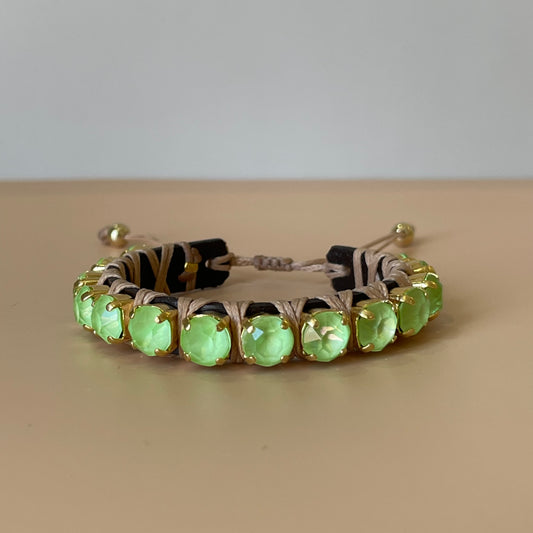 PULSERA FAVORITA VERDE MANZANA -HB
