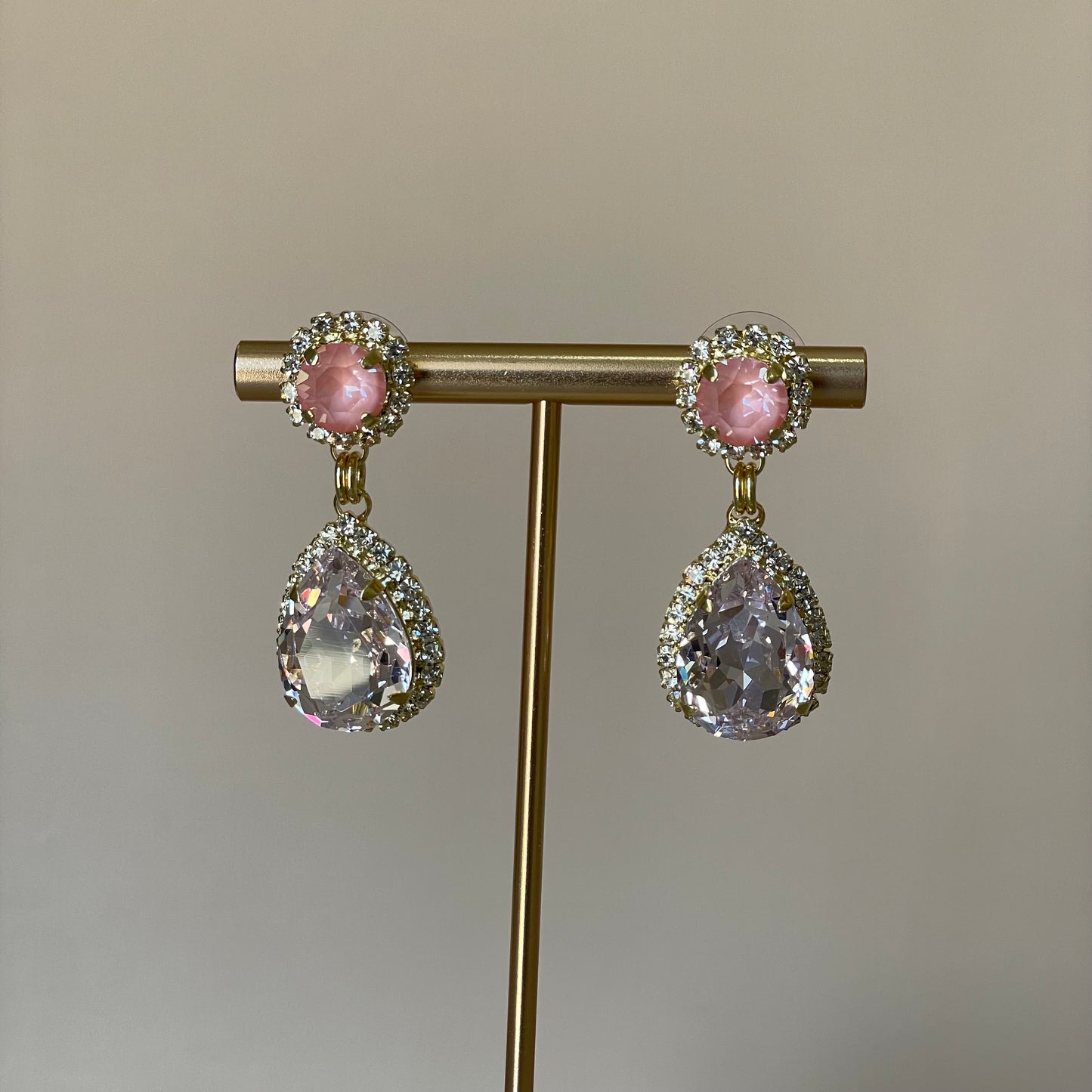 ARETES HEAVEN BABY PINK -G