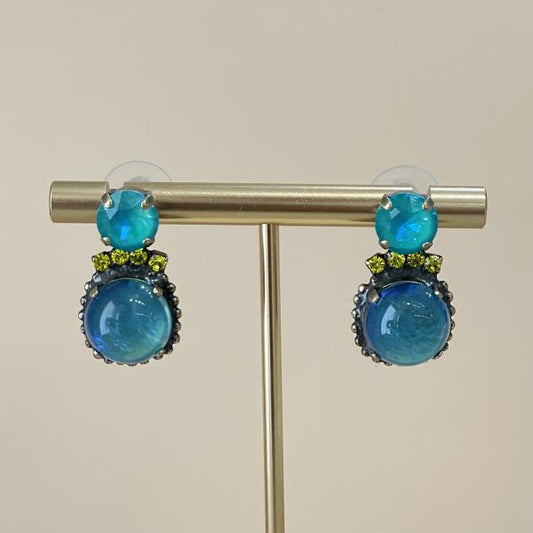 ARETES CALYPSO AZUL