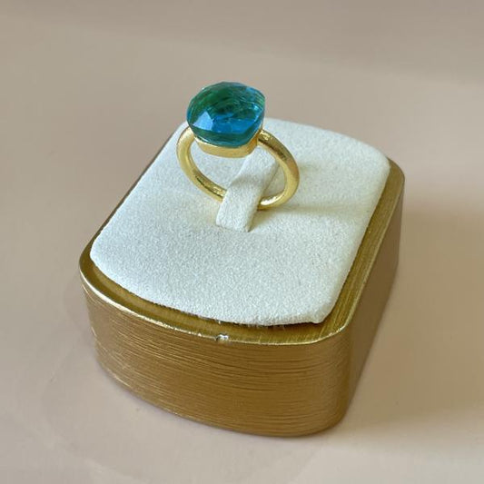 ANILLO GEMSTONE BLUE TOPAZ HYDRO