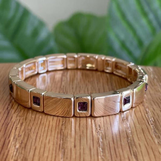 PULSERA ISIS CRISTAL UVA