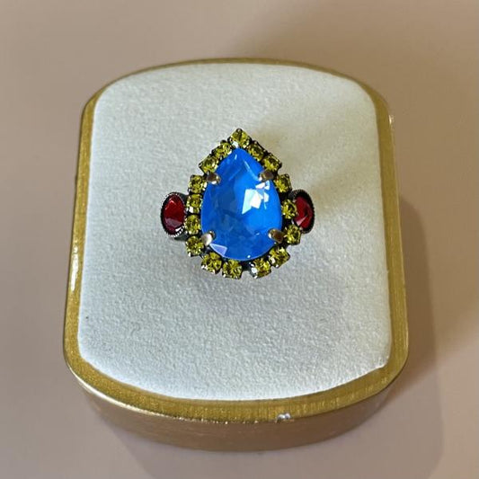 ANILLO ULPIO AZUL AMARILLO