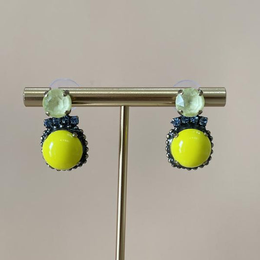 ARETES CALYPSO AMARILLO