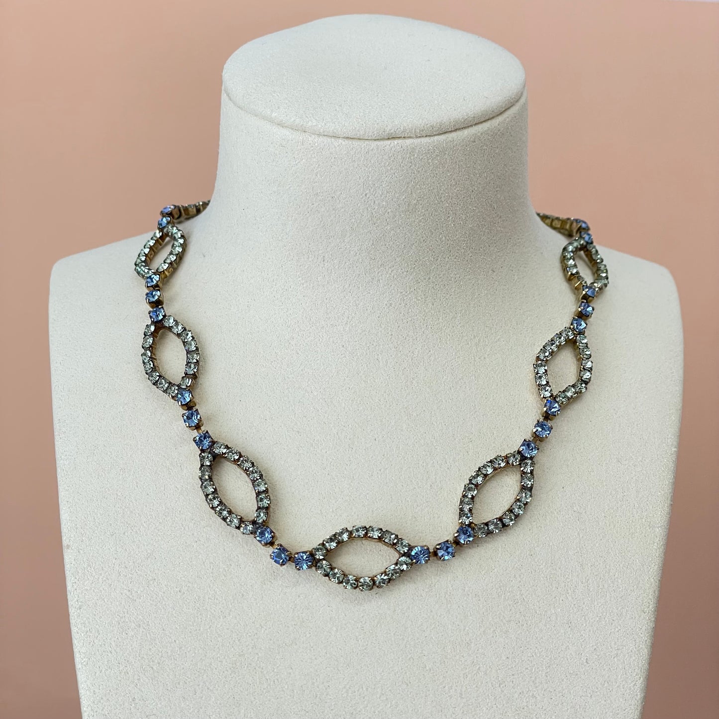 COLLAR ANTORIN AZUL Y VERDE