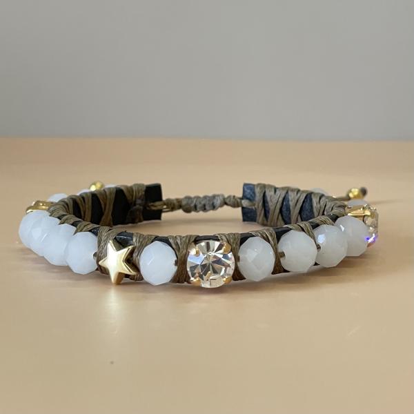 PULSERA FAVORITA PIEDRA ICE CRISTAL CLEAR -HC