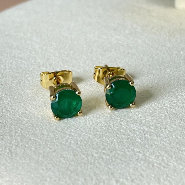 ARETES POST - EMERALD