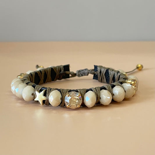 PULSERA FAVORITA DE PIEDRA CAPUCHINO