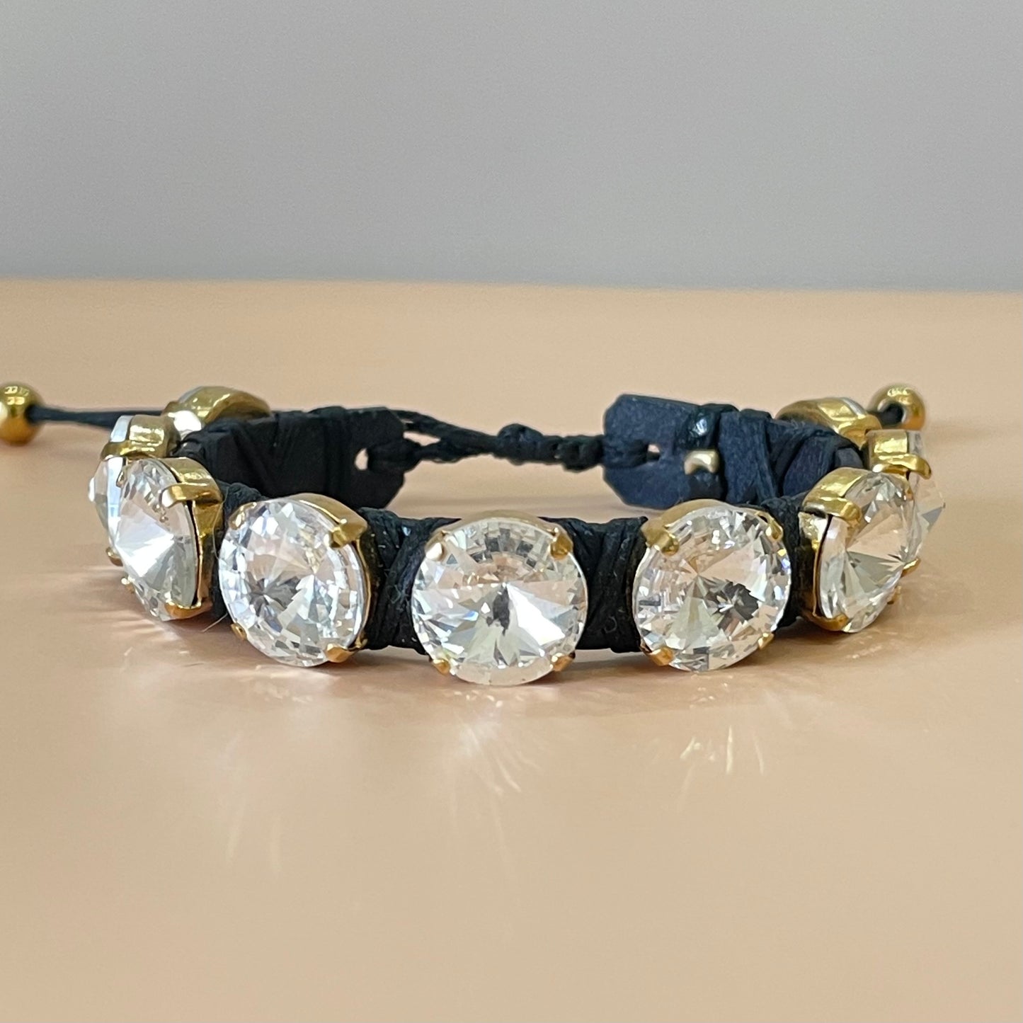 PULSERA CLEO CRISTAL CLEAR -HN