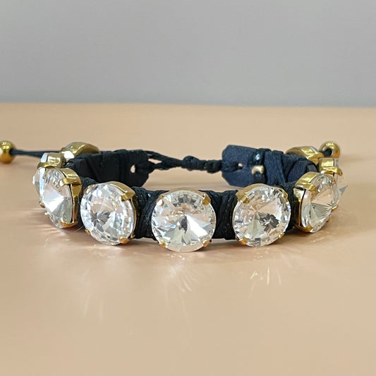 PULSERA CLEO CRISTAL CLEAR -HN