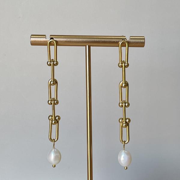 ARETES TIFF CON PERLA