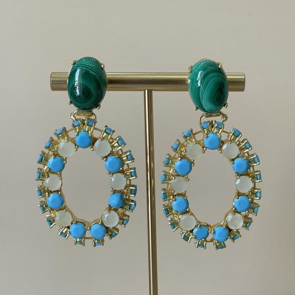 ARETES MALACHITE HYDRO AND TURQUOISE