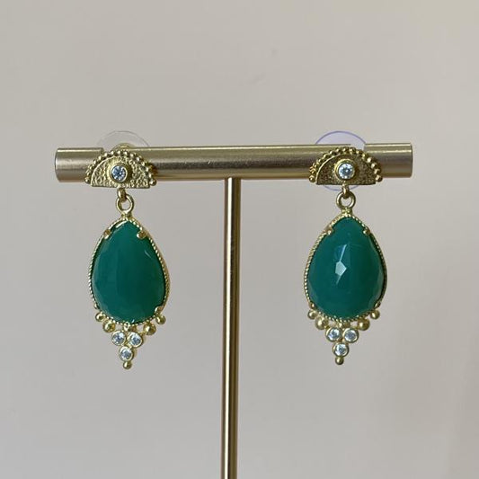 ARETES AISLAN VERDE MEDIA LUNA