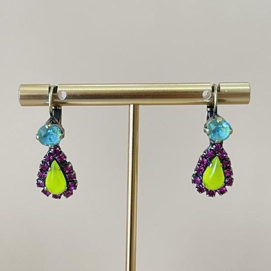 ARETES ARGOS LIMA FUCSIA