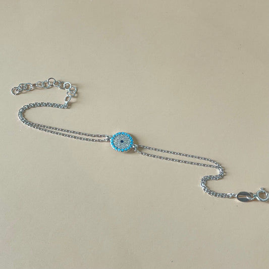 PULSERA DE OJO TURQUESA