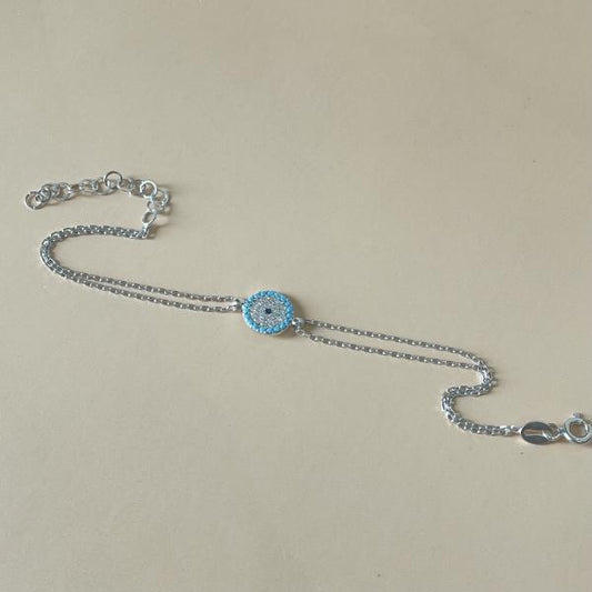 PULSERA DE OJO TURQUESA
