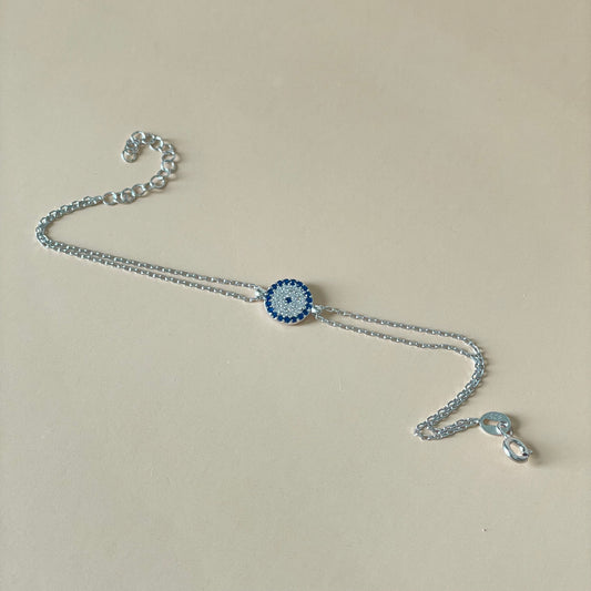 PULSERA DE OJO AZUL MARINO