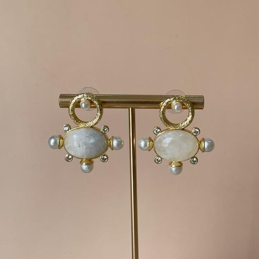 ARETES AURA BLANCO CRISTAL CLEAR