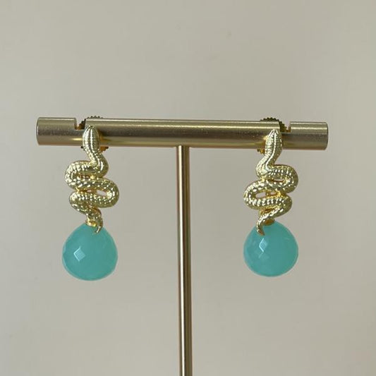 ARETES SNAKE AQUA CHALCEDONY HYDRO