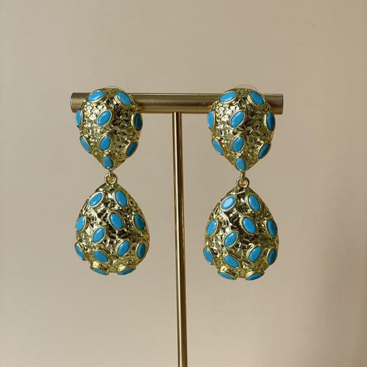 ARETES CALA - TURQUESA