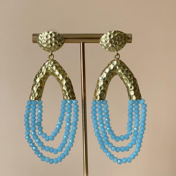 ARETES MYSTIC -AZUL