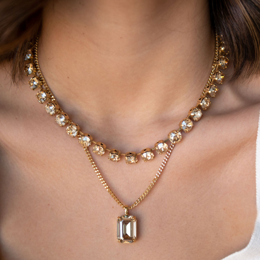 COLLAR SHINE DORADO -G