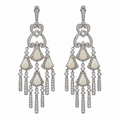 ARETE CANDELABRO SILVER & GRAY