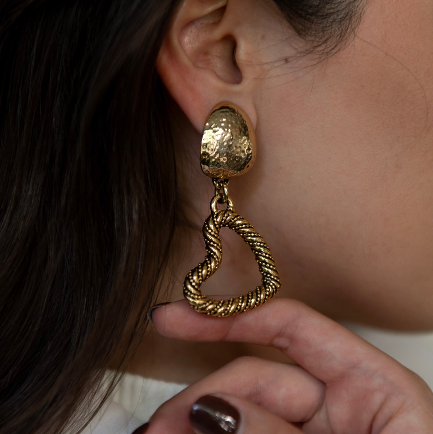 ARETES KHASTOR CORAZON ESTRELLA