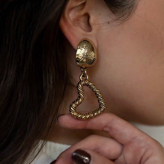 ARETES KHASTOR CORAZON ESTRELLA