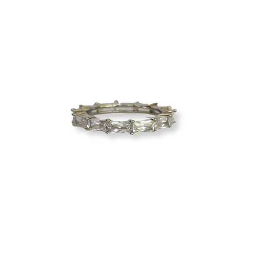 CRISTAL BAGUETTE II CRISTAL CLEAR SILVER