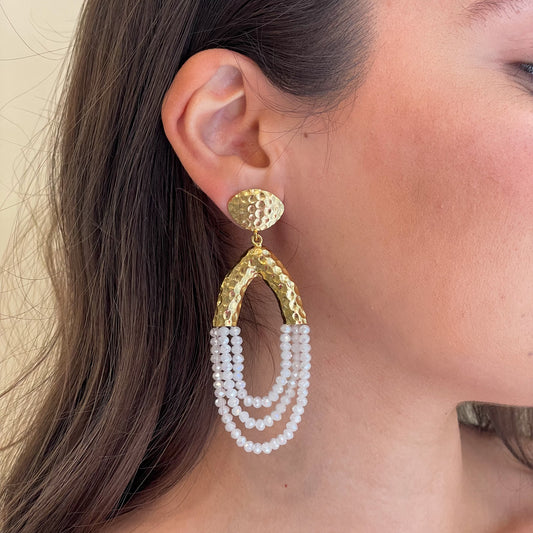 ARETES MYSTIC -BLANCO