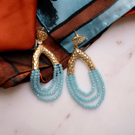 ARETES MYSTIC -AZUL