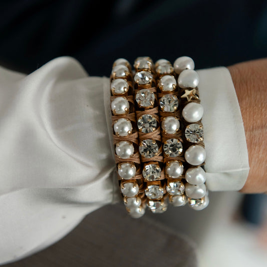 PULSERA FAVORITA PERLAS -HC