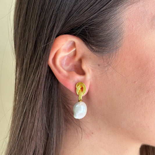 ARETES HEM BAROQUE PEARL III
