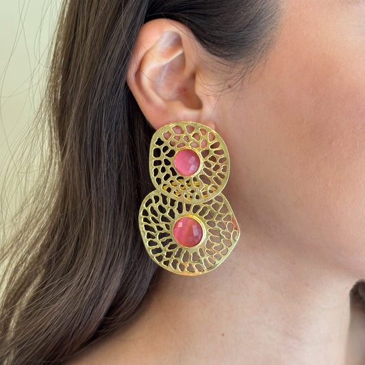 ARETES MONNGUS -ROSA