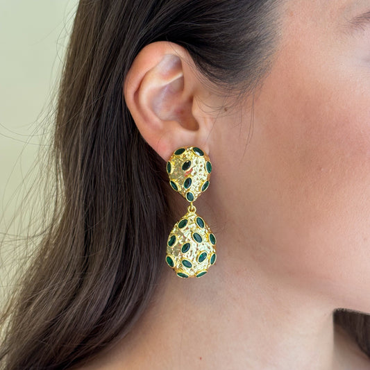 ARETES CALE -EMERALD