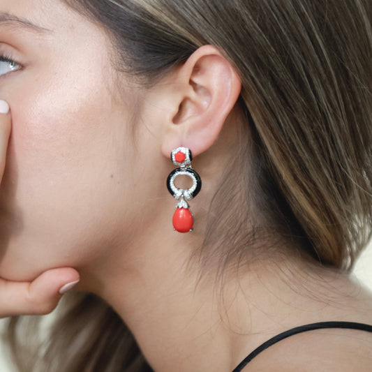 ARETES ABIYA CORAL SILVER