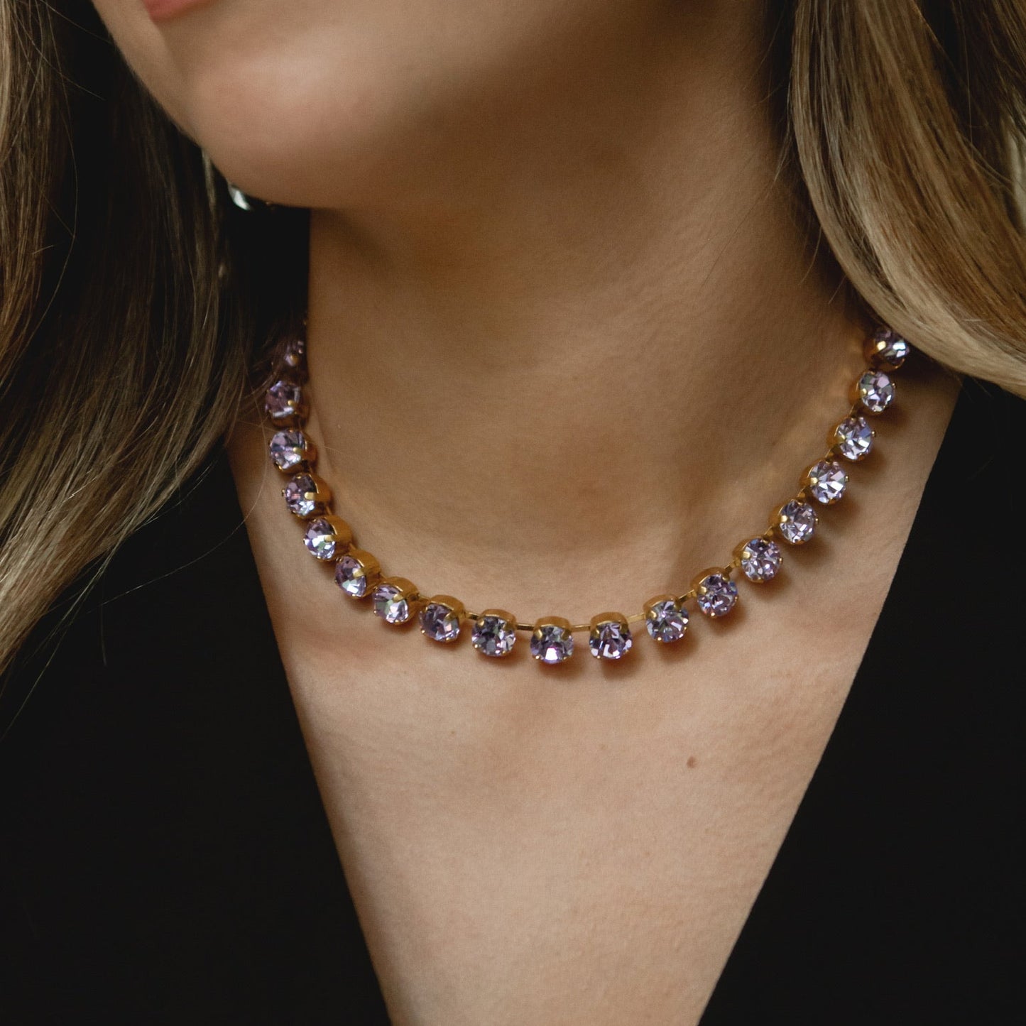 COLLAR SHINE LAVANDA -G